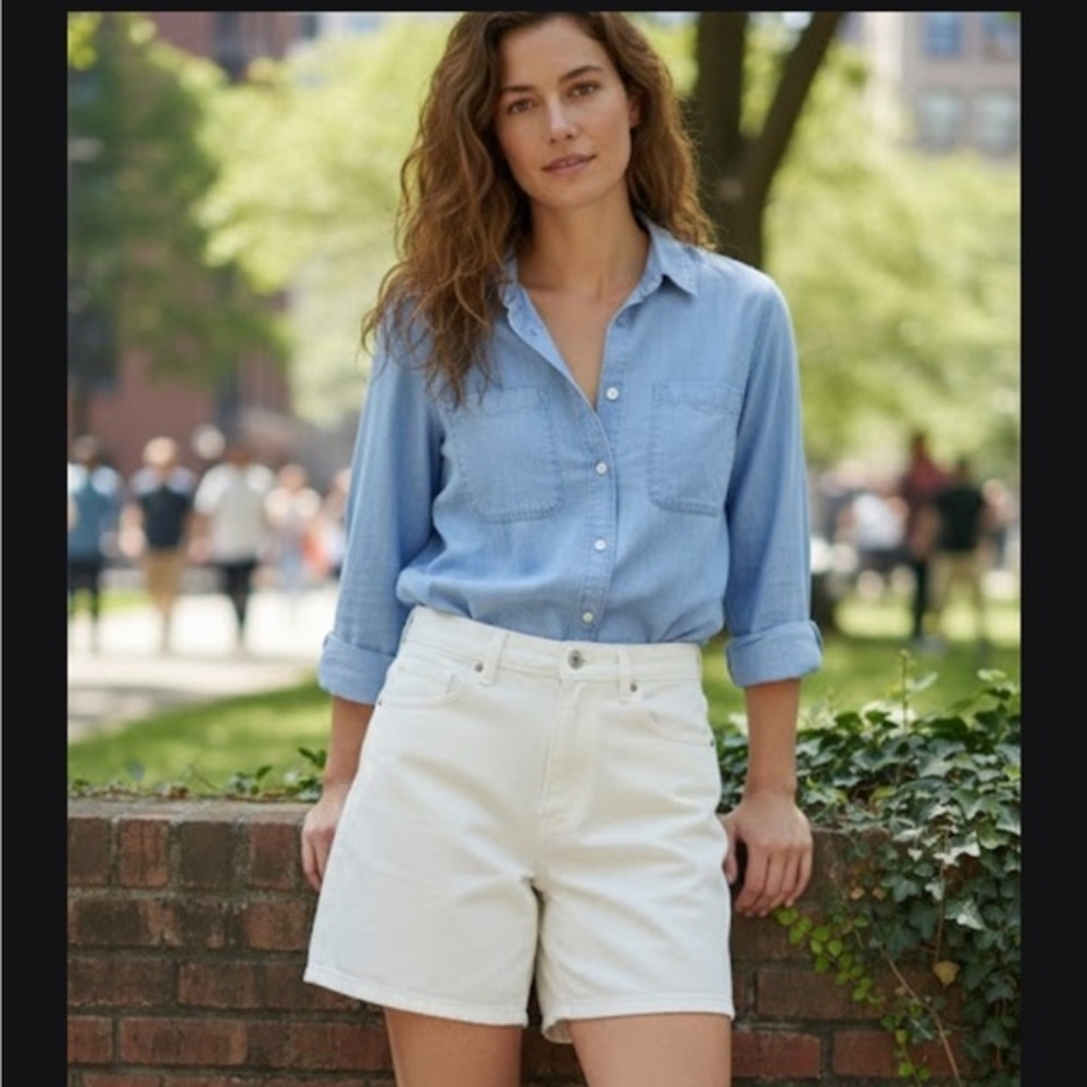 Zara Women's White short